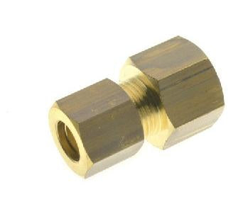 Male/Female Brass Compression Fitting