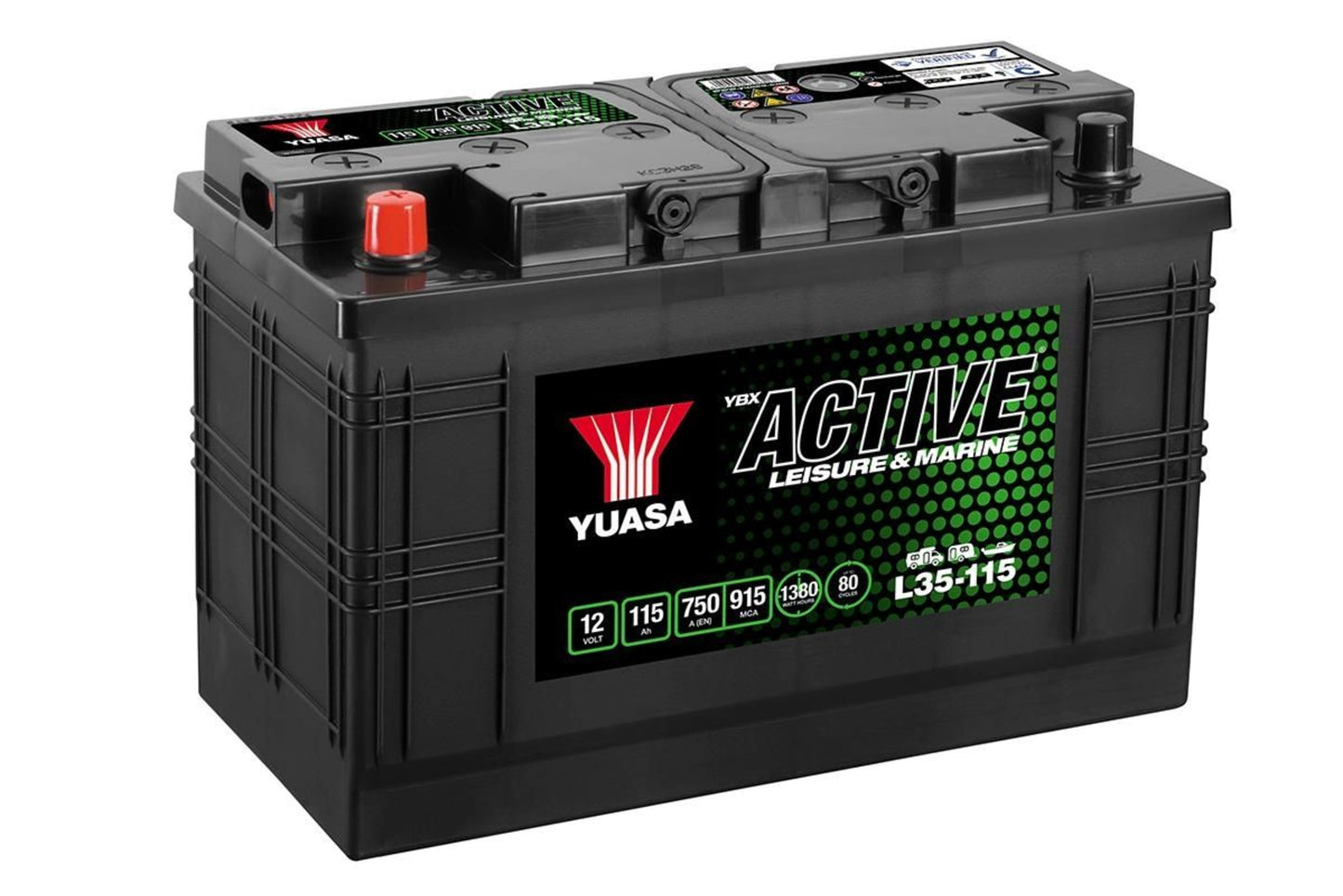 Yuasa L35-115 Leisure & Marine Battery